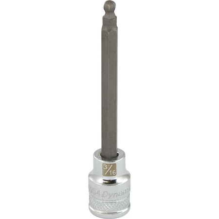 Dynamic 3/8" Drive, 3/16" SAE Socket, Hex Points D006954